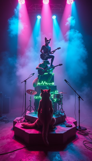 Free Electrifying Stage Performance Image - Concert, Performance, Stage ...