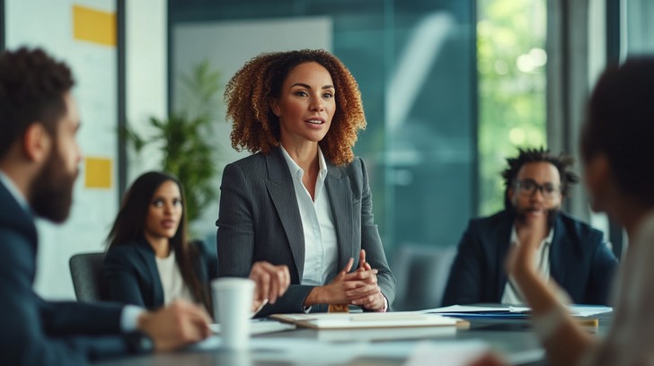 Free Business Meeting Discussion Image - Businesswoman, Meeting ...