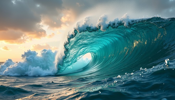Exotic Wave Free Majestic ocean wave Image - Wave, Ocean, Surf | Download at StockCake