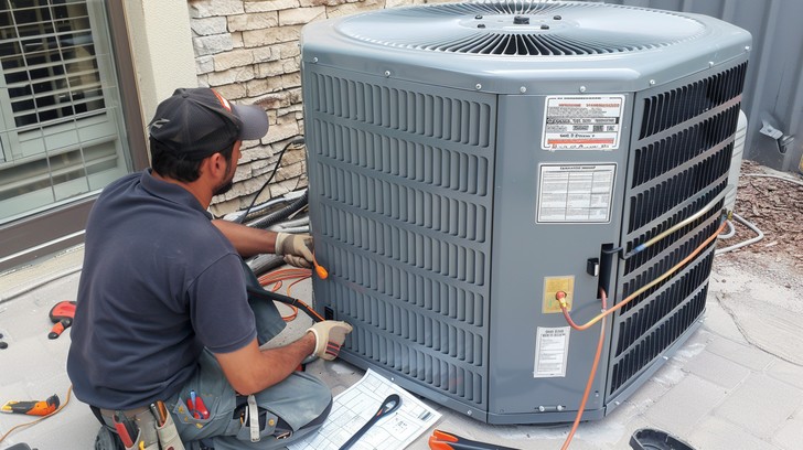 Free Technician Servicing AC Image - Technician, Servicing, Maintenance ...