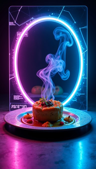 Free Neon Culinary Portal Image - Cyberpunk, Neon, Gastronomy ...