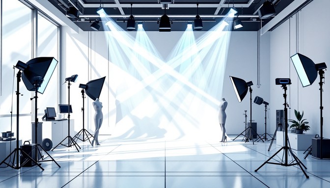 Studio Picture Example Free Vibrant Studio Geometry Image - Studio, Photography, Geometric ...