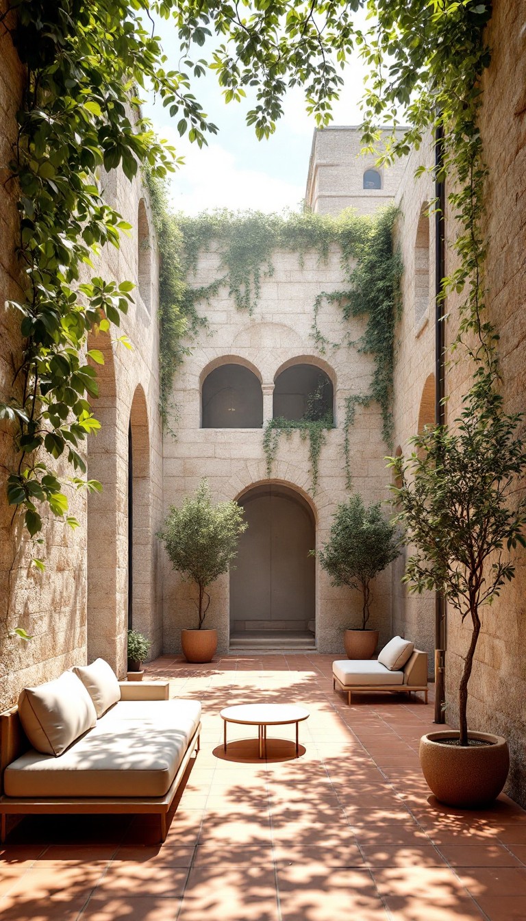 Free Mediterranean Urban Sanctuary Image - Mediterranean, Courtyard ...