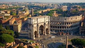 Free Rome's Ancient Majesty Image - Rome, Sunset, History | Download at ...