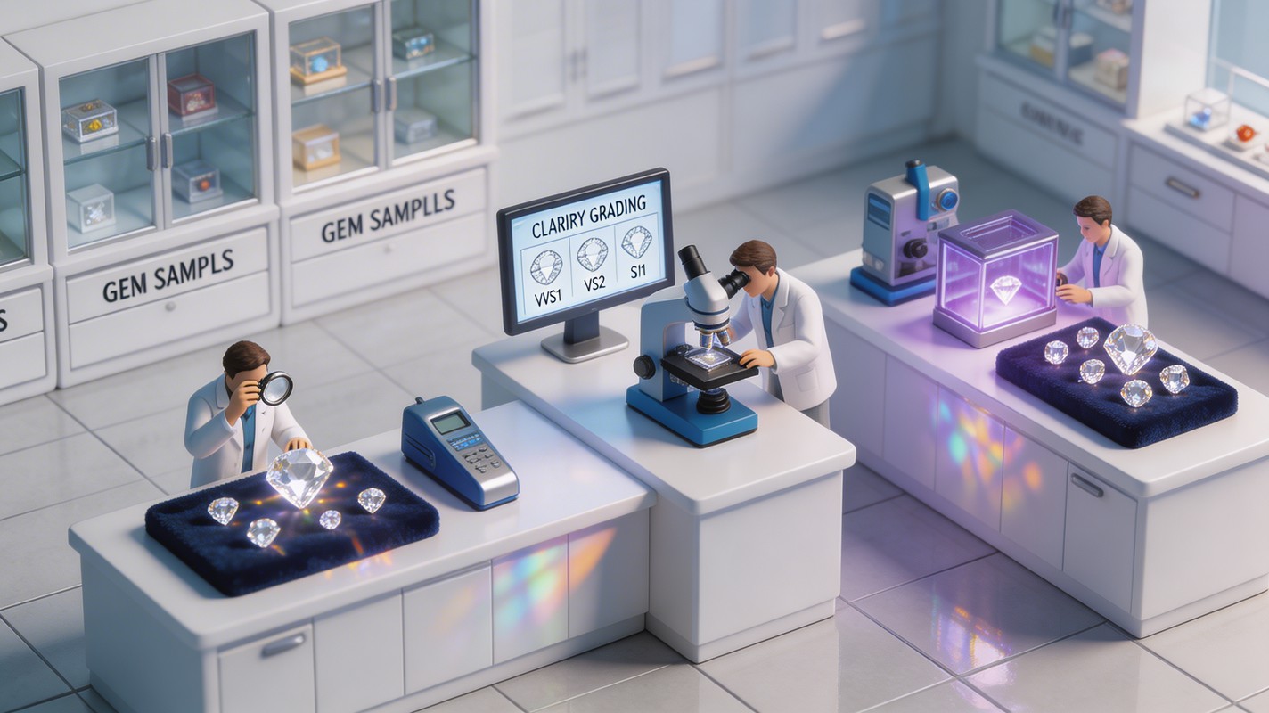 Lab Panel Diamond Free Diamond Testing Laboratory Image - Laboratory, Diamonds, Gemology ...