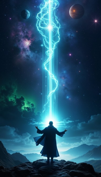 Free Cosmic Power Summoned Image | Download at StockCake