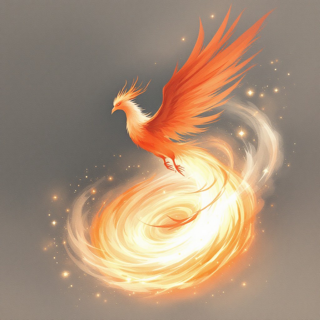 Phoenix Rising Powerpoint Theme Free Phoenix Rising Majestically Image - Phoenix, Firebird, Flames ...