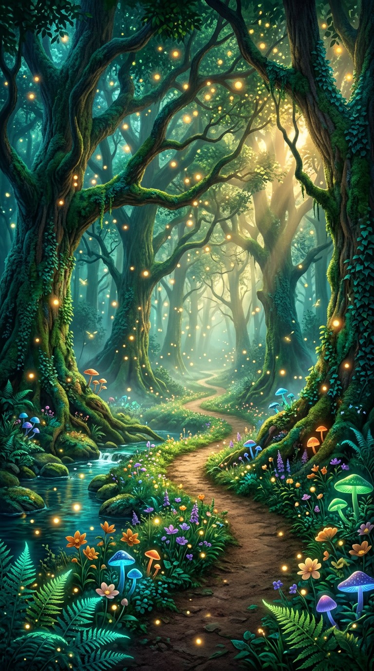 Free Enchanted Forest Pathway Image - Enchanted, Forest, Pathway ...