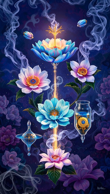 Free Magical Floral Alchemy Photo - Floral, Magical, Alchemy | Download ...