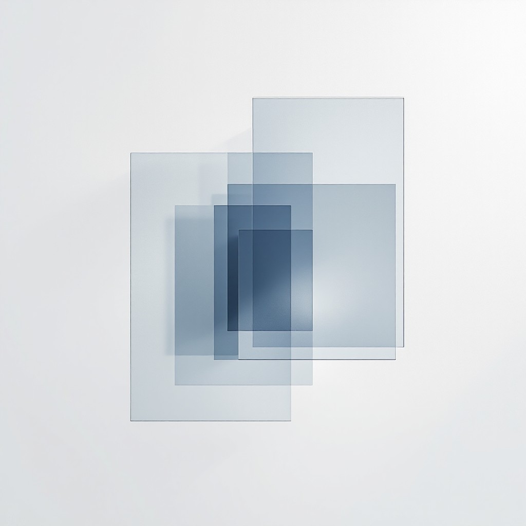 Free Translucent Blue Layers Photo - Minimal, Transparent ...