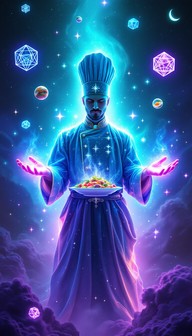 Free Cosmic Kitchen Master Image - Mystical, Cosmic, Chef | Download at ...