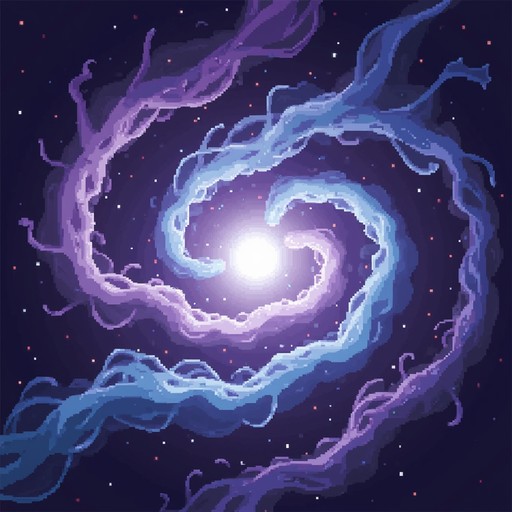 Free Cosmic Pixel Spiral Image - Spiral, Pixel, Cosmic | Download at ...