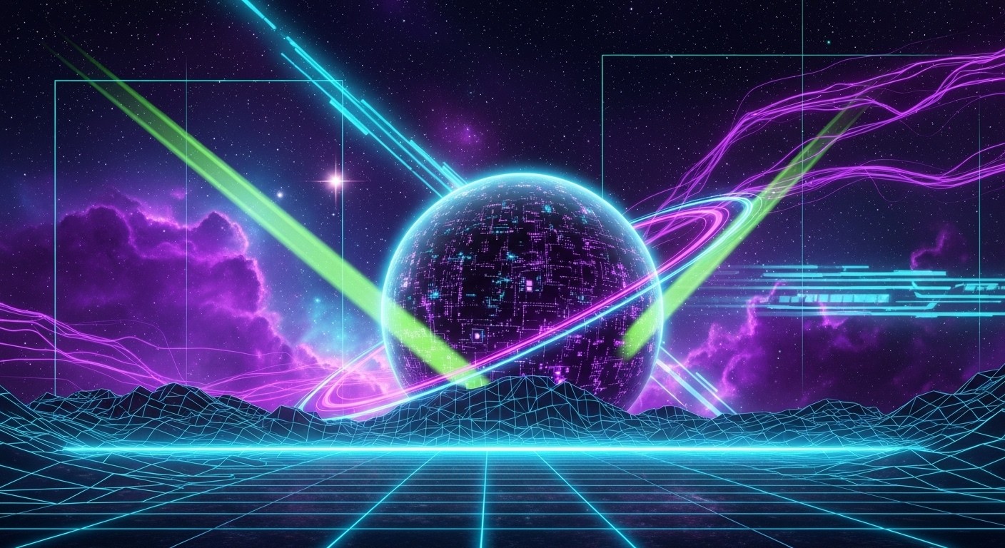 Free Neon Cosmic Future Photo - Cyberpunk, Neon, Space | Download at ...