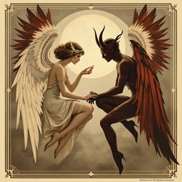 Free Divine Meets Demonic Image - Vintage, Artdeco, Gothic | Download ...