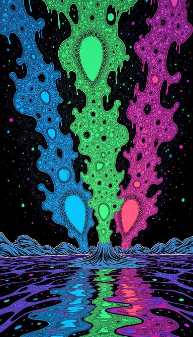 Free Psychedelic Texture Portals Image - Surreal, Psychedelic, Comic ...