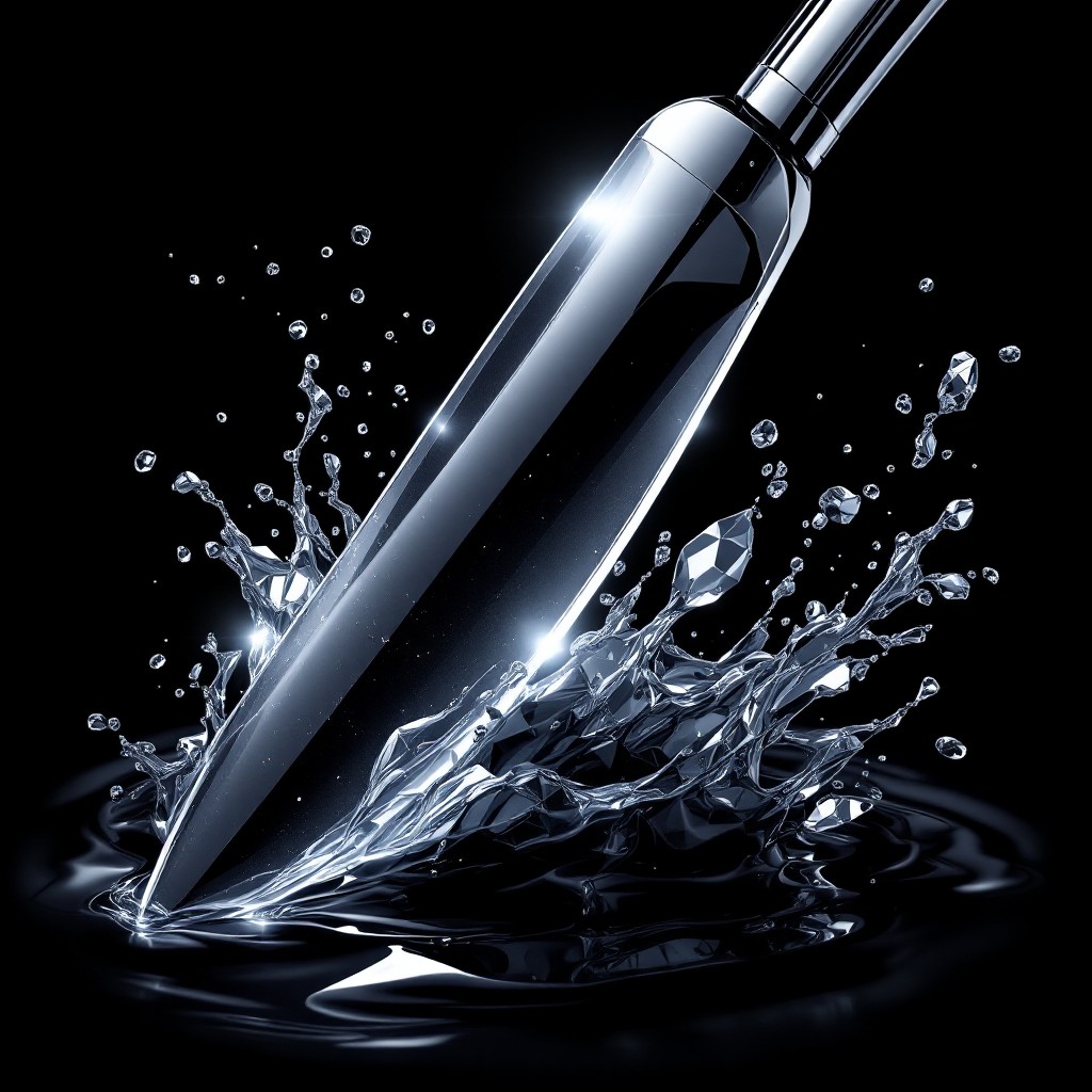 Free Liquid Metal Blade Image - Chrome, Blade, Metal | Download at ...