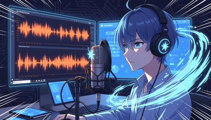 Download Anime Streaming Setup Image - Anime, Streaming, Headphones ...