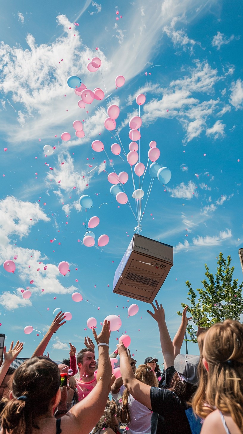 Free Balloons Ascend Skyward Image - Balloons, Celebration, Sky ...