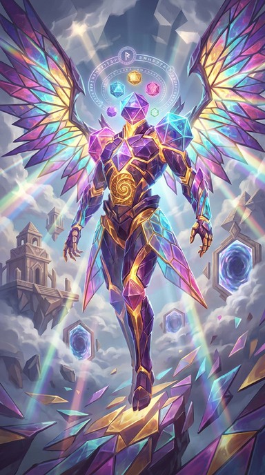 Mistical Titans Free Crystalline Celestial Guardian Image - Fantasy, Celestial, Titan ...