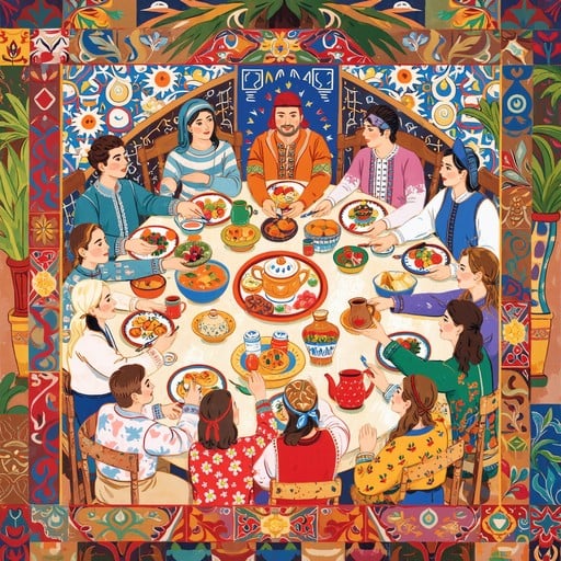 Free Cultural Unity Feast Image - Feast, Multicultural, Traditional ...