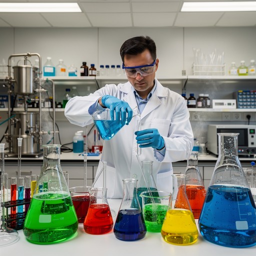 Free Chemistry Lab Experiments Image - Scientist, Chemistry, Laboratory ...