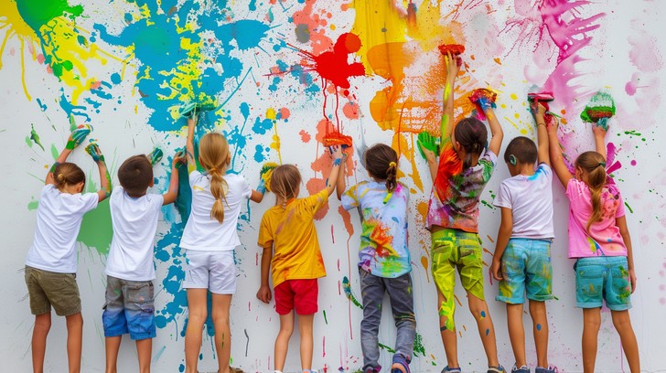 Free Colorful Creative Play Image - Children, Creativity, Painting ...