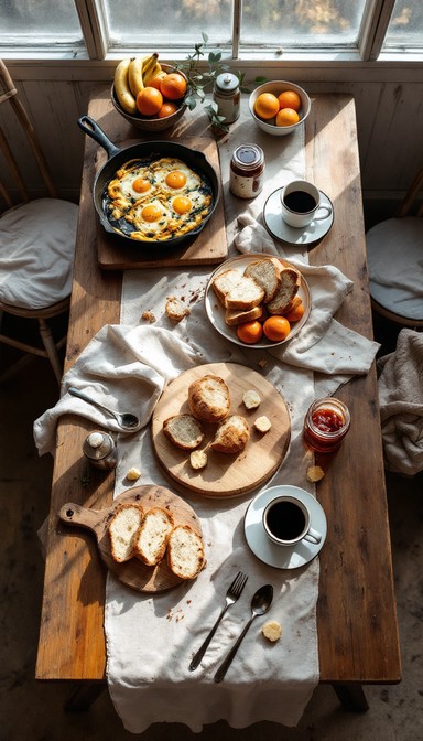 Free Shared Morning Meal Image - Breakfast, Rustic, Communal | Download ...