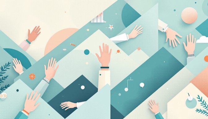 Free Hands Creating Together Image - Collaboration, Geometric, Hands ...