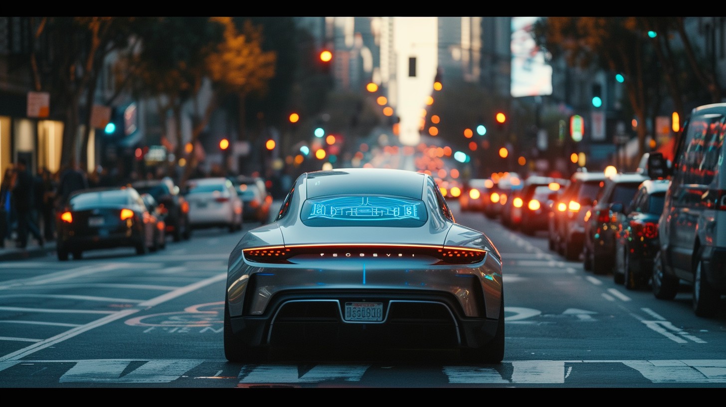 Free Urban Evening Drive Image - City, Evening, Car | Download at StockCake