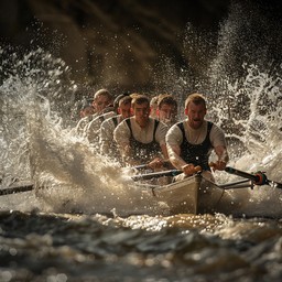 Long Exposure Photo Rowing Free Intense Rowing Action Image - Rowing, Teamwork, Sunset | Download ...