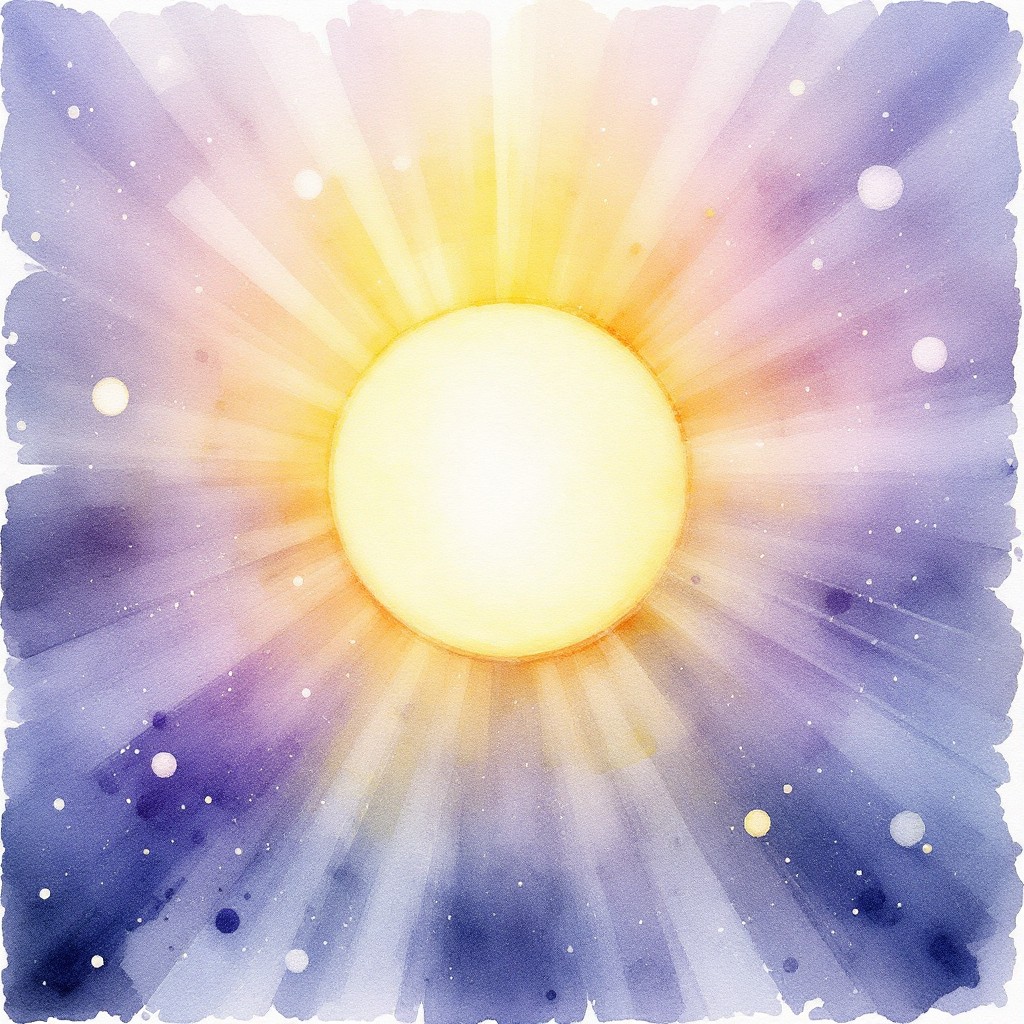 Free Radiant Sun Beams Image - Sun, Watercolor, Rays | Download at ...