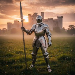 Free Knight Awaits Battle Image - Knight, Warrior, Armor | Download at ...