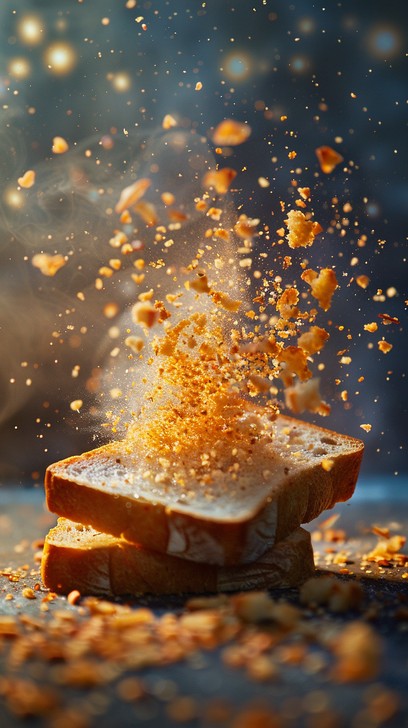 Free Exploding Crumb Burst Image - Bread, Crumbs, Explosion | Download ...