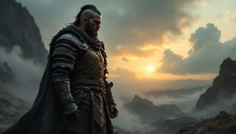 Free Warrior Awaits Battle Image - Warrior, Armor, Dawn | Download at ...