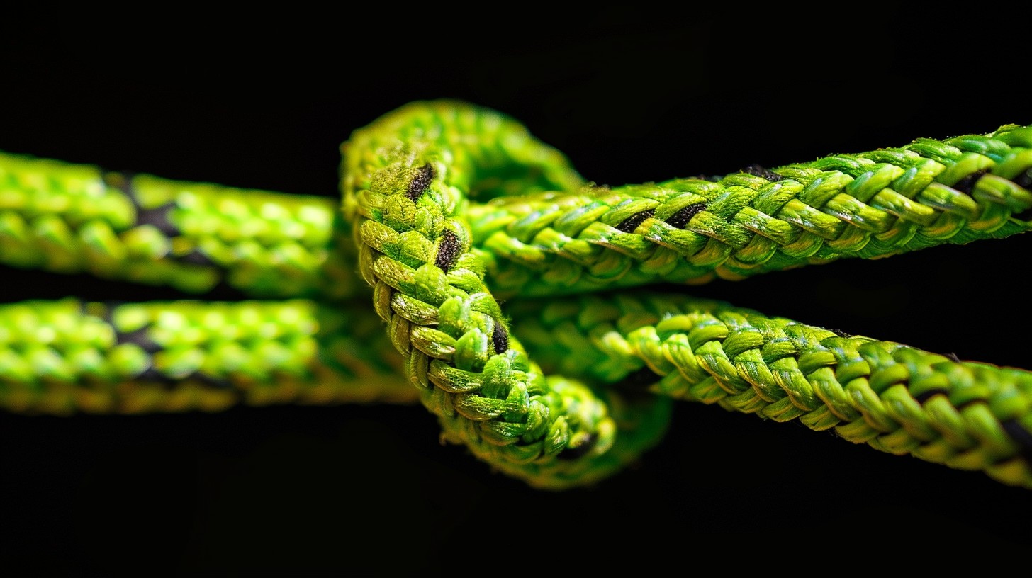 Free Knotted Green Rope Image - Rope, Green, Knot | Download at StockCake