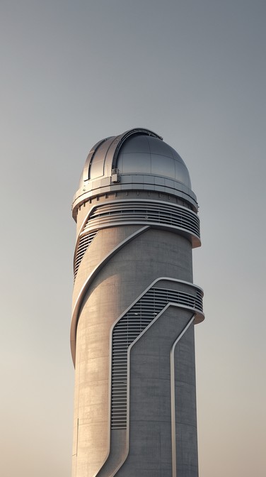 Free Futuristic Observatory Tower Image - Observatory, Telescope ...