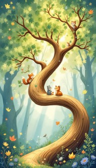 Free Enchanted Tree Friends Image - Woodland, Tree, Branch | Download ...