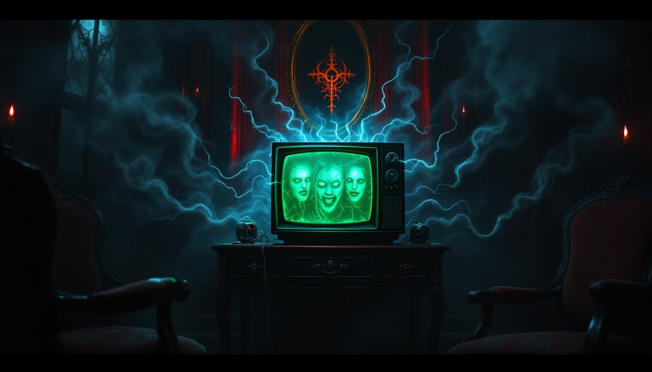 Free Haunted Television Ritual Photo - Gothic, Victorian, Television ...