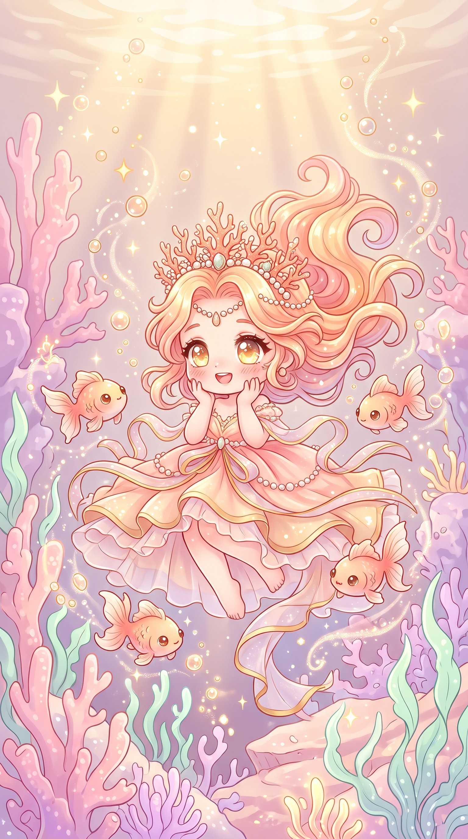 Download Chibi Sea Princess Image - Chibi, Kawaii, Anime | StockCake