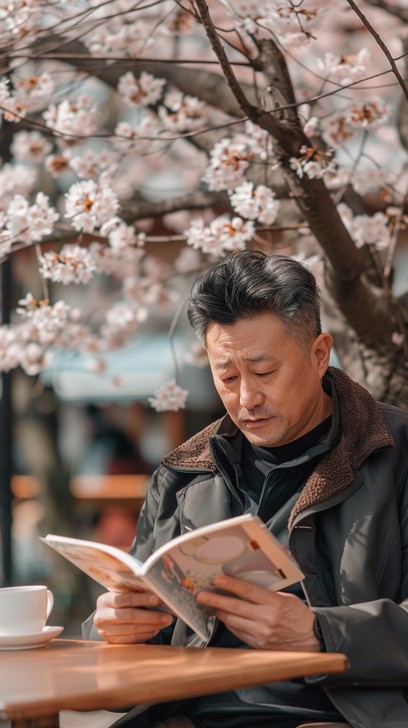 Man Spring Reading Free Spring reading setup Image - Spring, Reading, Coffee | Download at ...