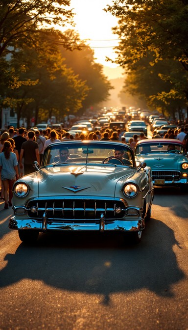 Free Classic Car Sunset Image - Vintage, Chevrolet, Sunset | Download ...