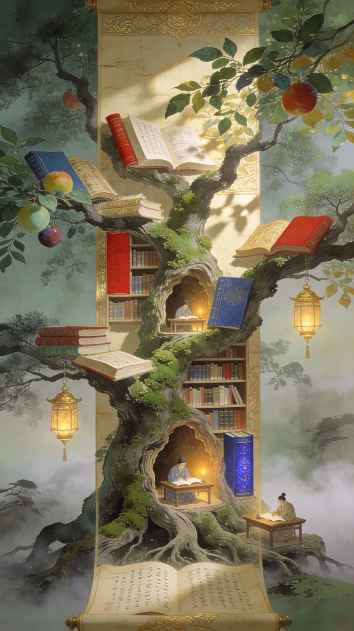 Free Tree Library Sanctuary Image - Tree, Library, Books | Download at ...