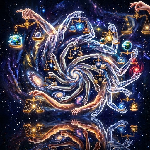 Free Cosmic Balance Scales Image - Surreal, Mystical, Cosmic | Download ...