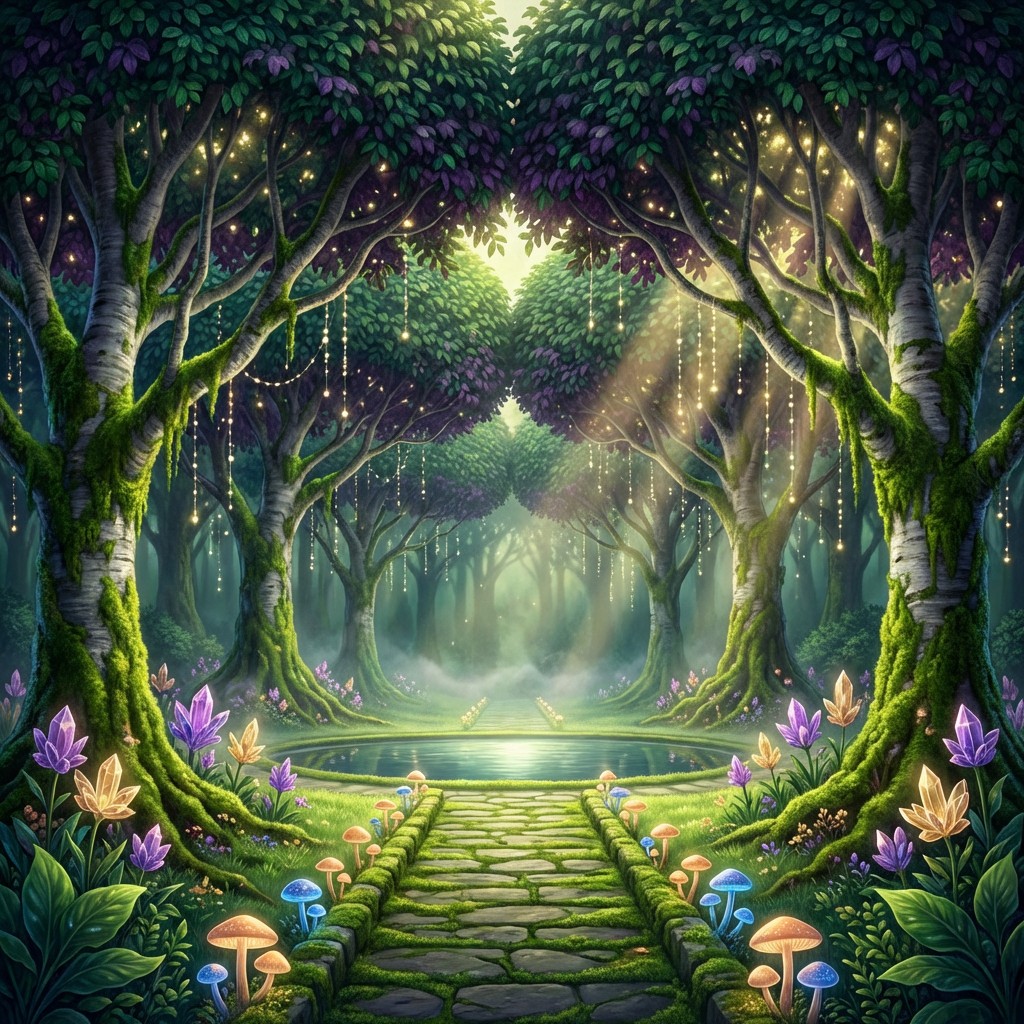Free Enchanted Forest Pathway Image - Forest, Enchanted, Magical ...