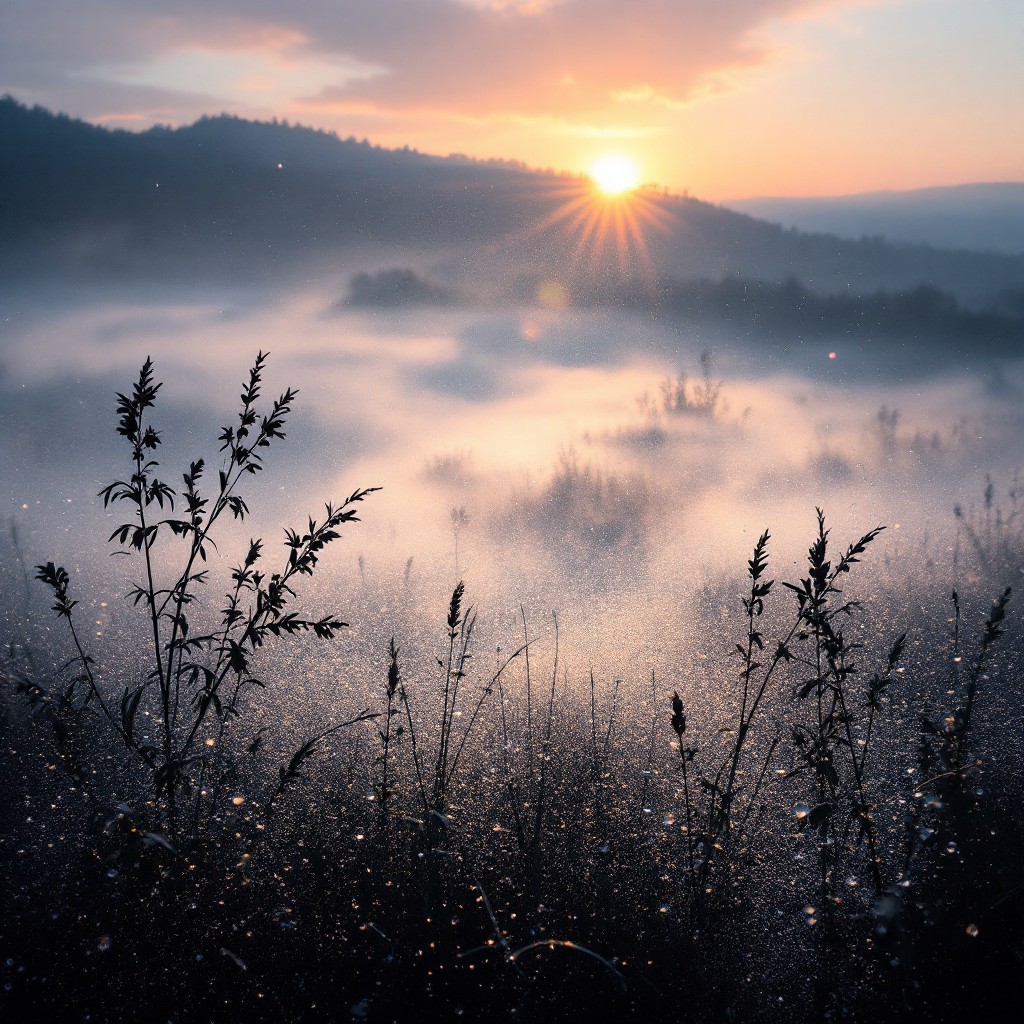 Free Misty Mountain Dawn Image - Sunrise, Mountains, Fog | Download at ...