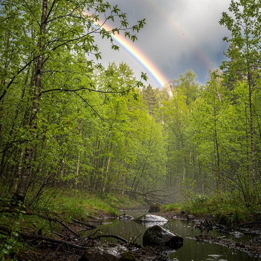 Free Rainbow Forest Magic Image - Nature, Rainbow, Forest | Download at ...