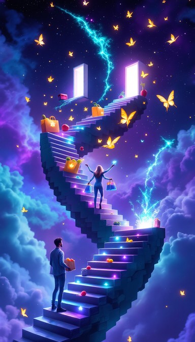 Transcending Floating Free Surreal Errand Journey Image - Surreal, Dreamlike, Fantasy ...