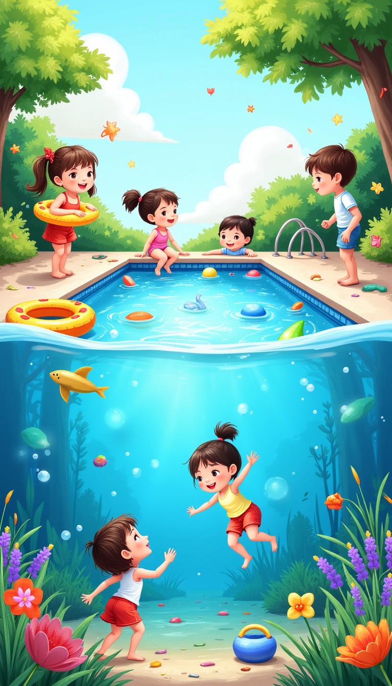 Free Underwater Pool Fun Image - Swimming, Children, Pool | Download at ...