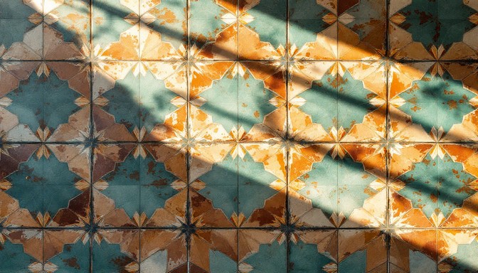 Free Ancient Tile Patterns Image - Tiles, Geometric, Weathered ...