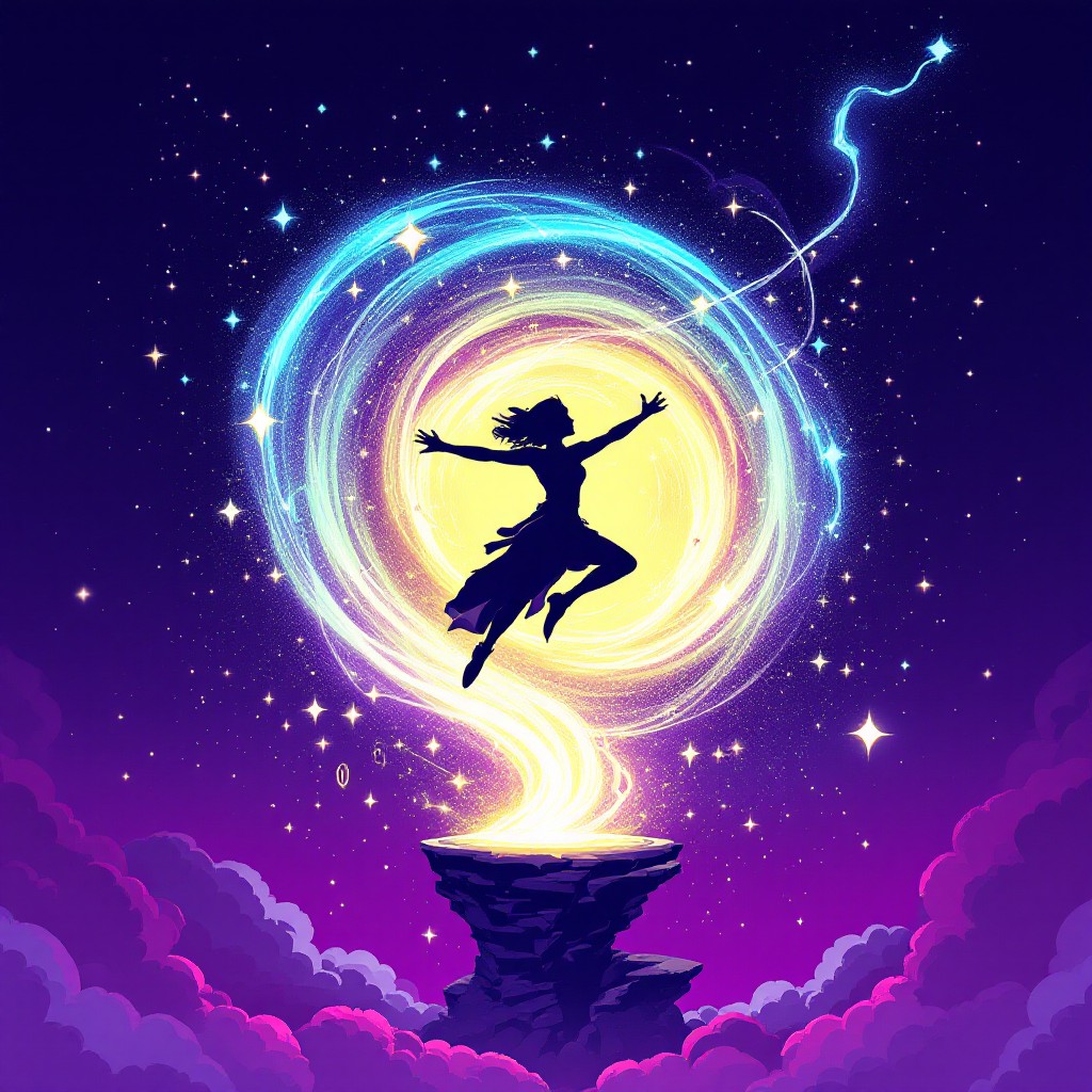 Free Mystical Jump Energy Image - Magic, Jump, Leap | Download at StockCake